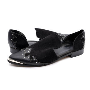 ASOS Black Studded Flats